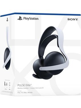 Sony PlayStation PULSE Elite Wireless Headset - White & Black NEW IN BOX